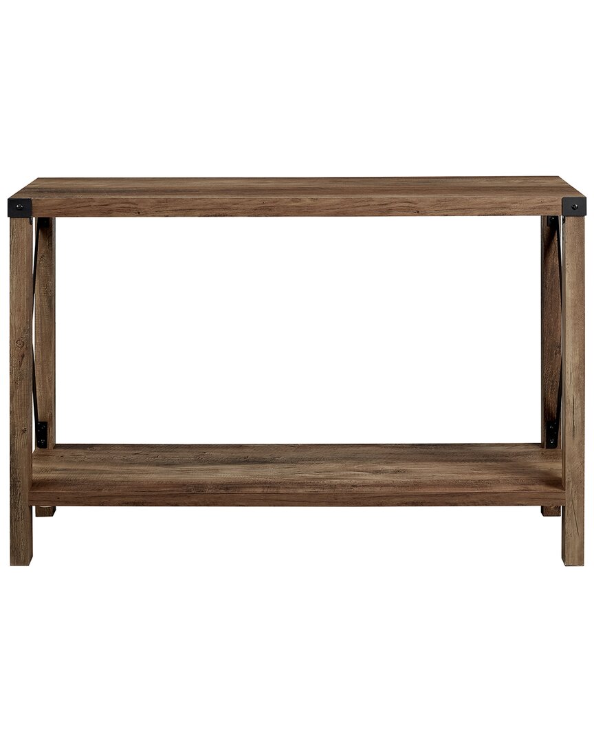 Walker Edison 46in Metal X Entry Table | ModeSens