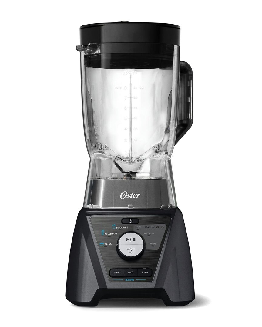 Oster 1200-watt 9-speed Texture Select Self-reversing Blender In Black