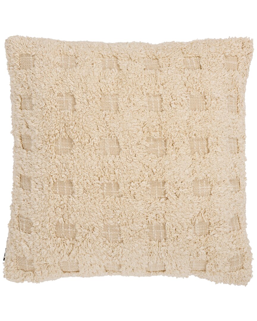 Safavieh Niki 18x18 Cotton Pillow In Neutral