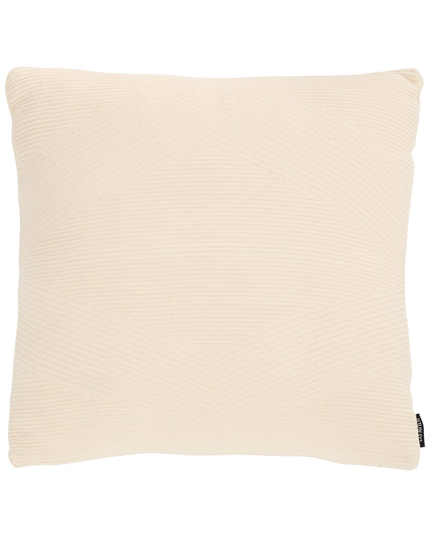 Safavieh Layla 18x18 Cotton Pillow In Neutral