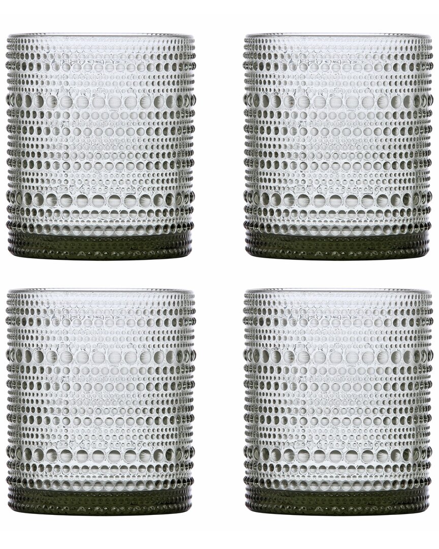 Fortessa Jupiter 4pc Old Fashioned Glasses In Gray