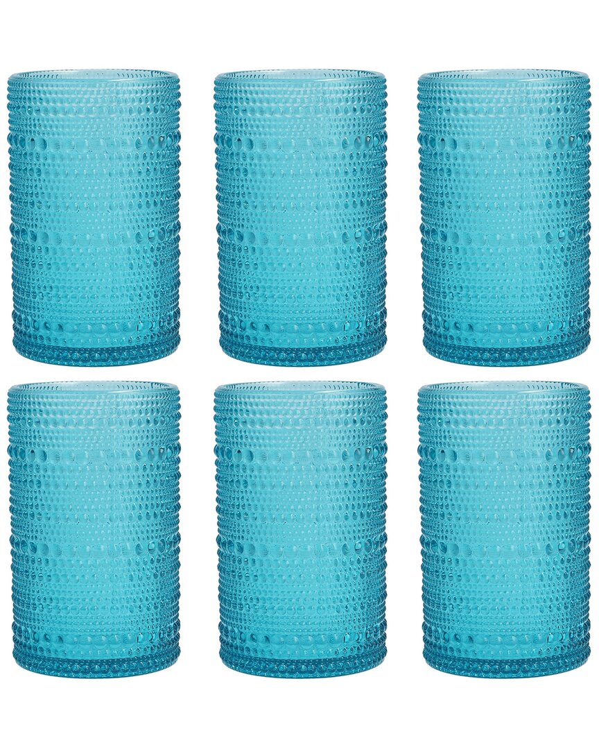 Fortessa Jupiter 6pc Beverage Glasses In Blue