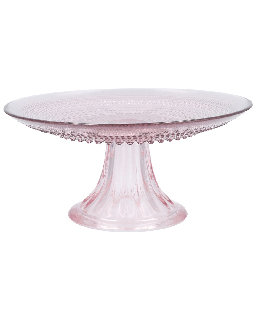 Fortessa Jupiter Cornflower Cake Stand In Clear