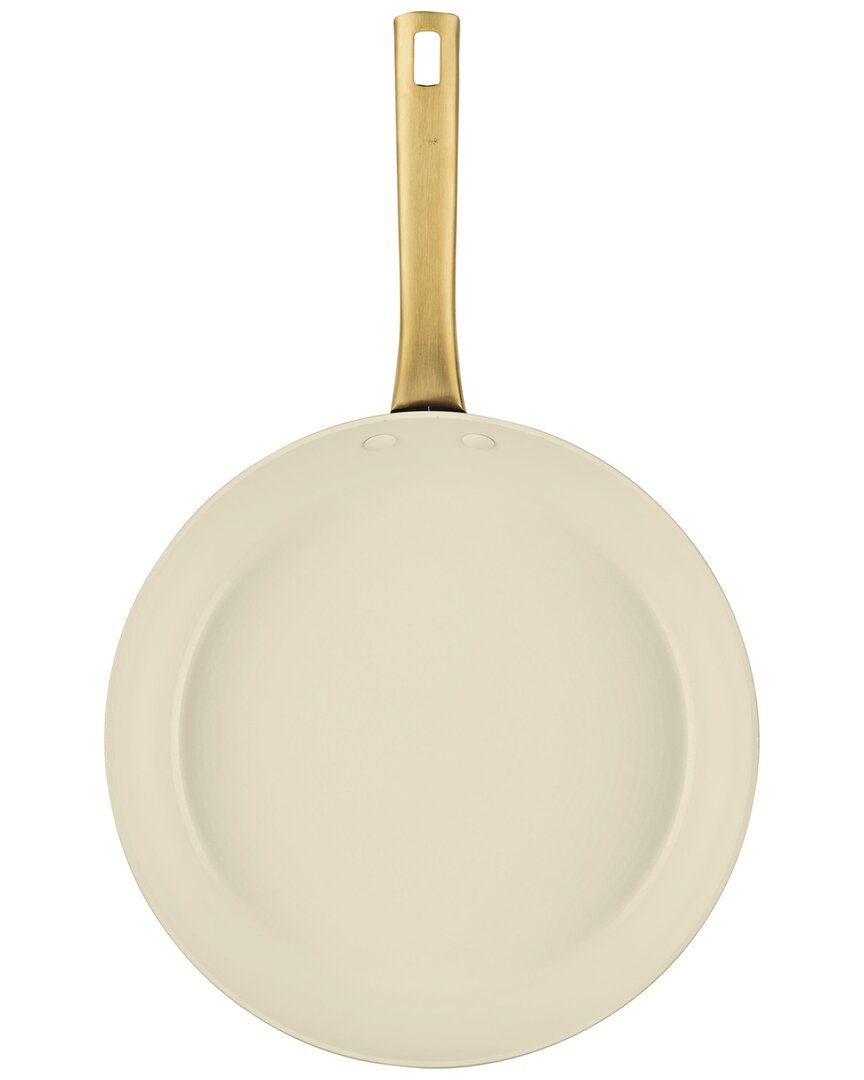 Farberware Forged 12in Induction Ceramic Nonstick Frying Pan In White