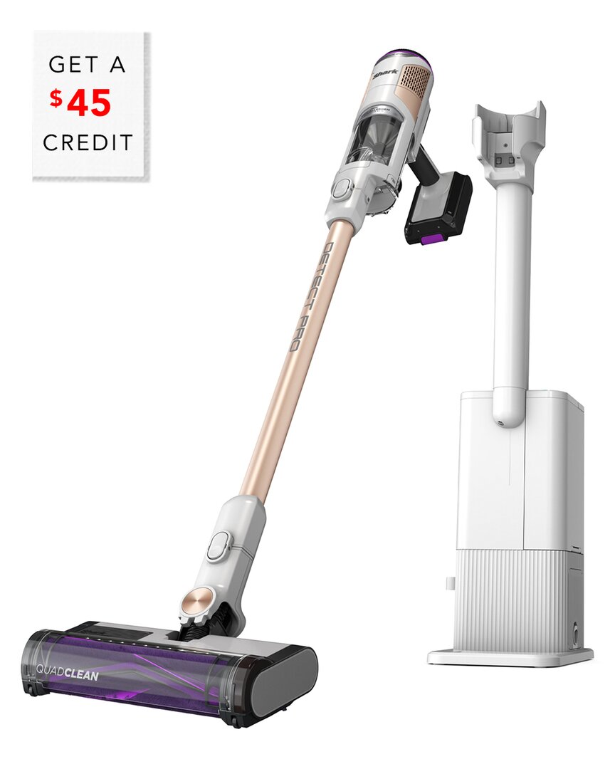Shark Detect Pro Auto-empty Cordless Vacuum System With $45 Credit In Purple