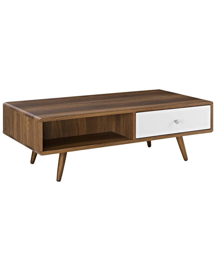Modway Transmit Coffee Table In White