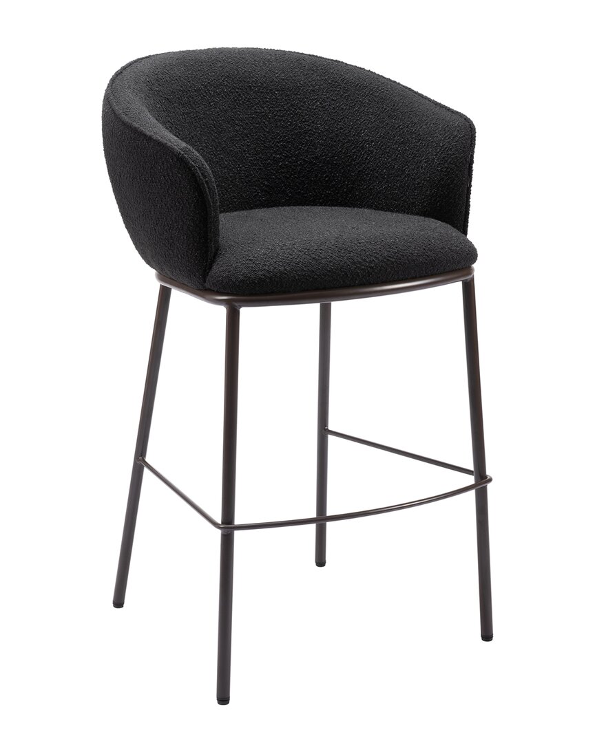 Zuo Modern Essen Barstool In Black