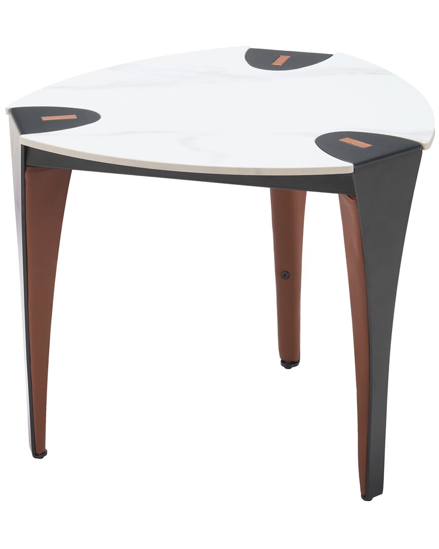 Zuo Modern Bogey Side Table In White