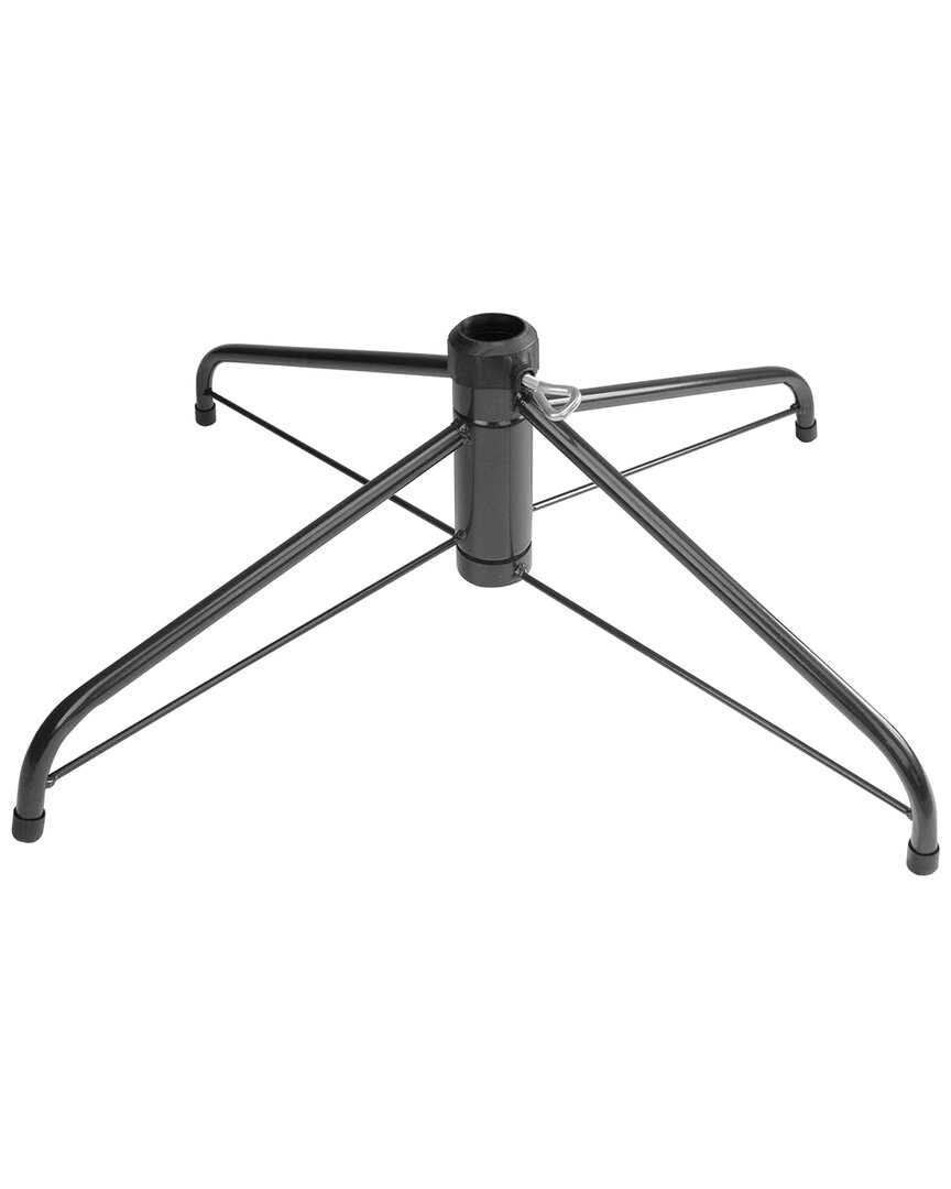 Northlight Black Christmas Tree Stand For 6.5' - 7.5' Artificial Trees In Black