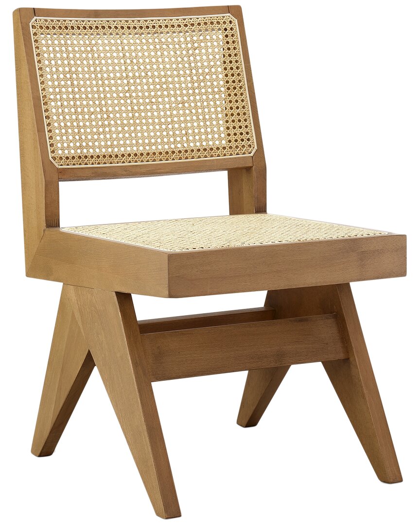 Design Guild Pierre Jeanneret Side Chair In Natural