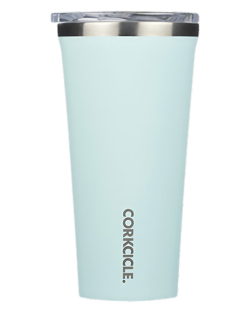 Corkcicle 16oz Powder Blue Tumbler In Blue