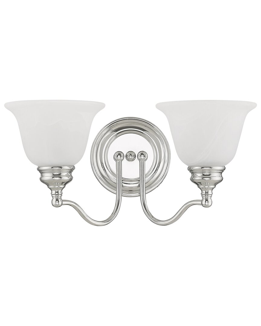 Livex Lighting Essex 2-light Polished Chrome Bath-light