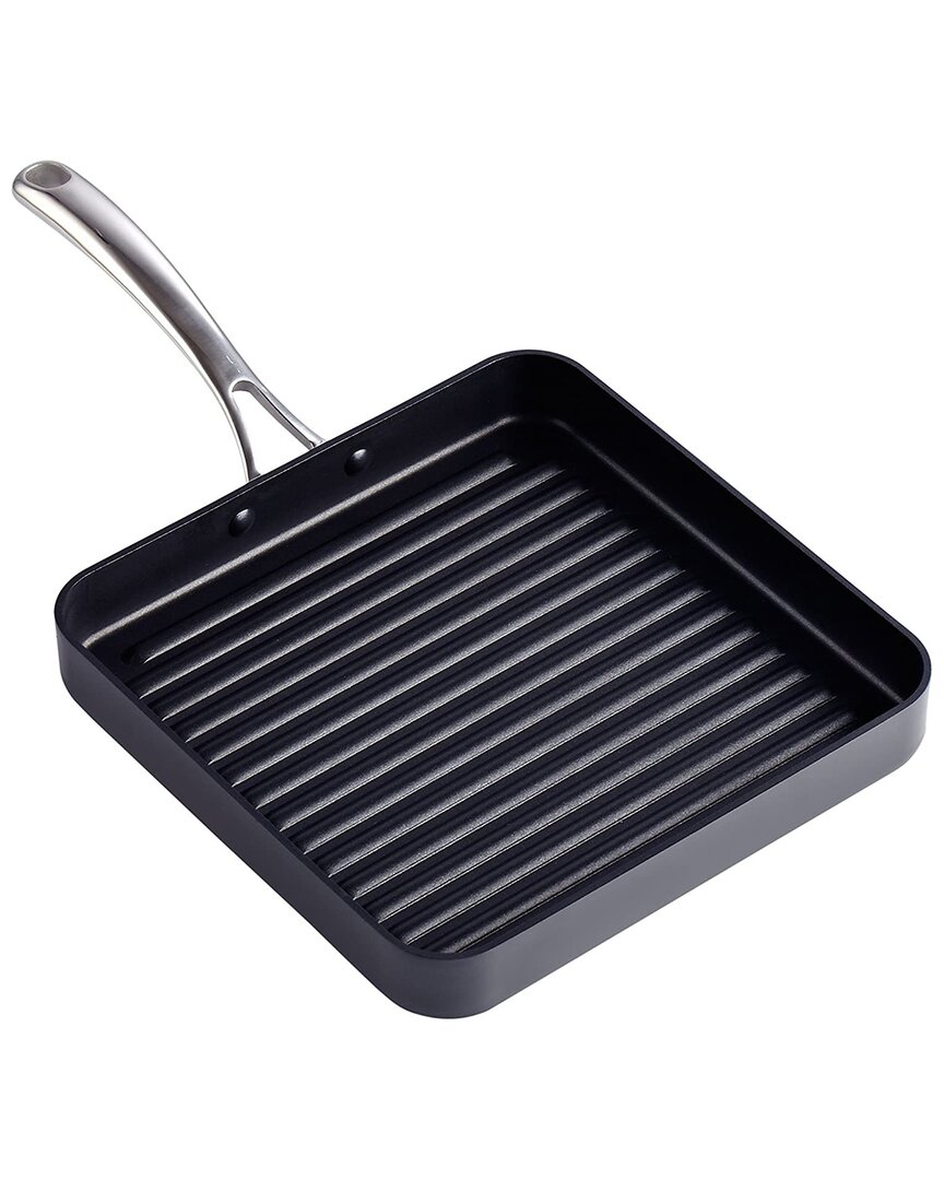 Hard-Anodized Nonstick Grill & Griddle — NutriChef Kitchen