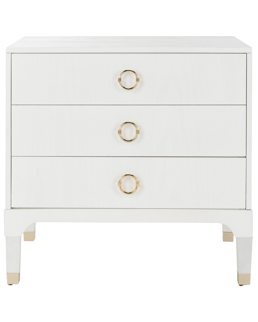 Safavieh Lorna 3 Drawer Contemporary Night Stand