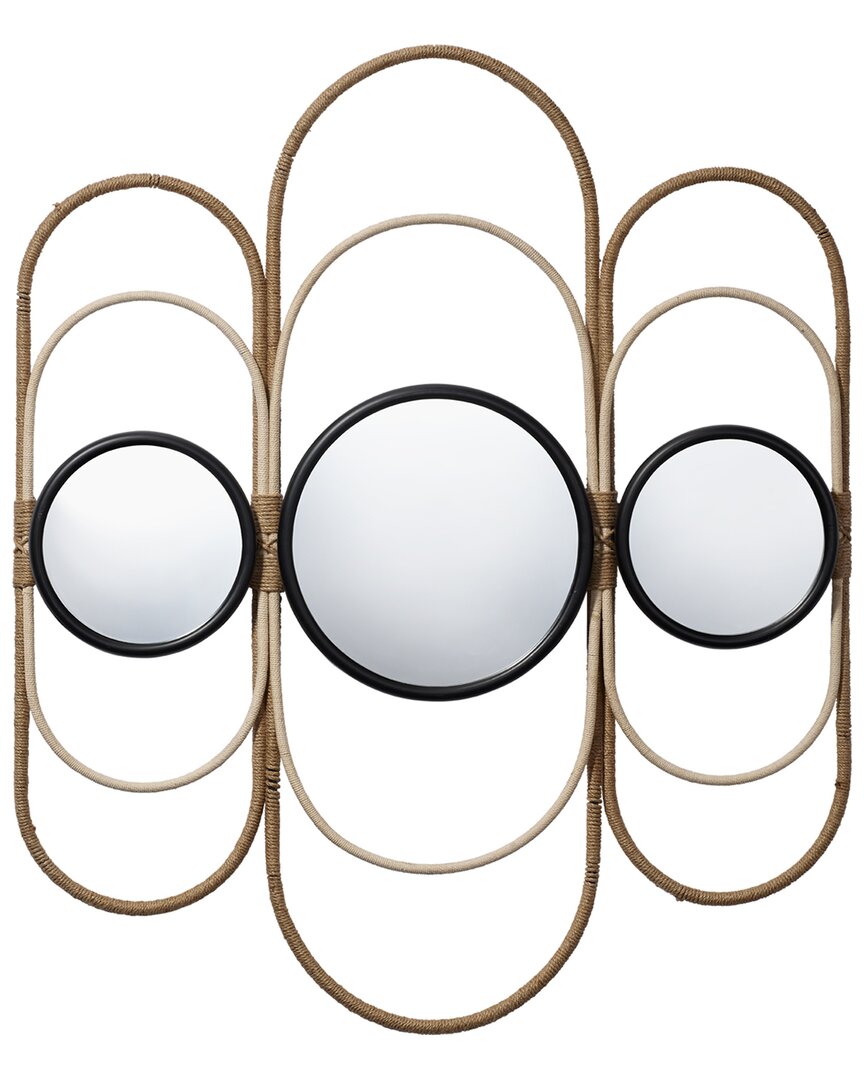 Jamie Young Milo Decorative Mirror In Natural