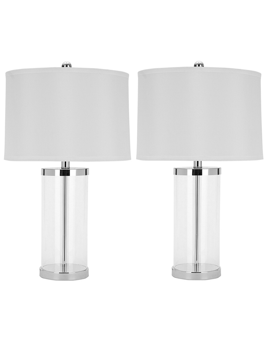 Safavieh Set Of 2 Jeanie Glass Table Lamps