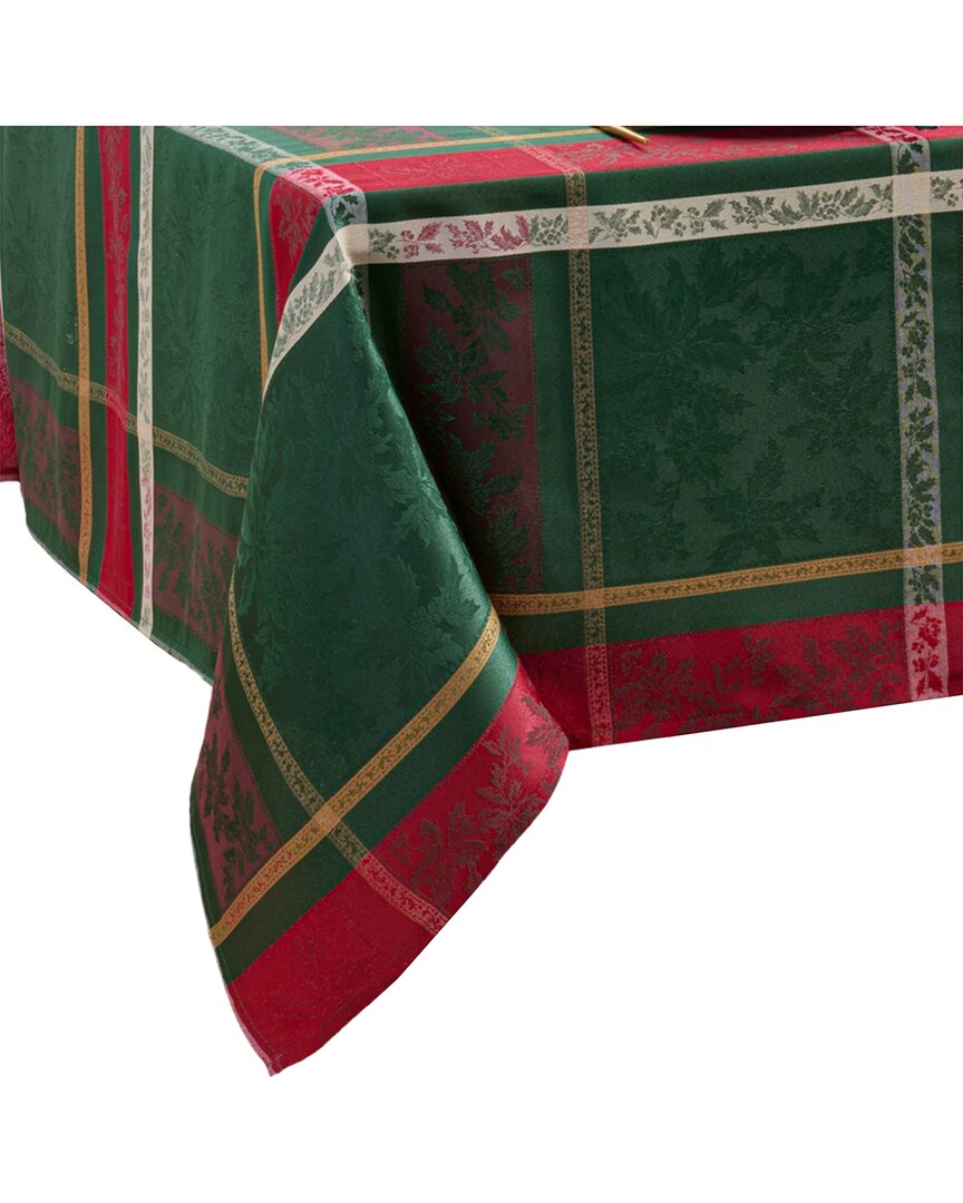 Elrene Home Fashions Merry & Festive Jacquard Tablecloth