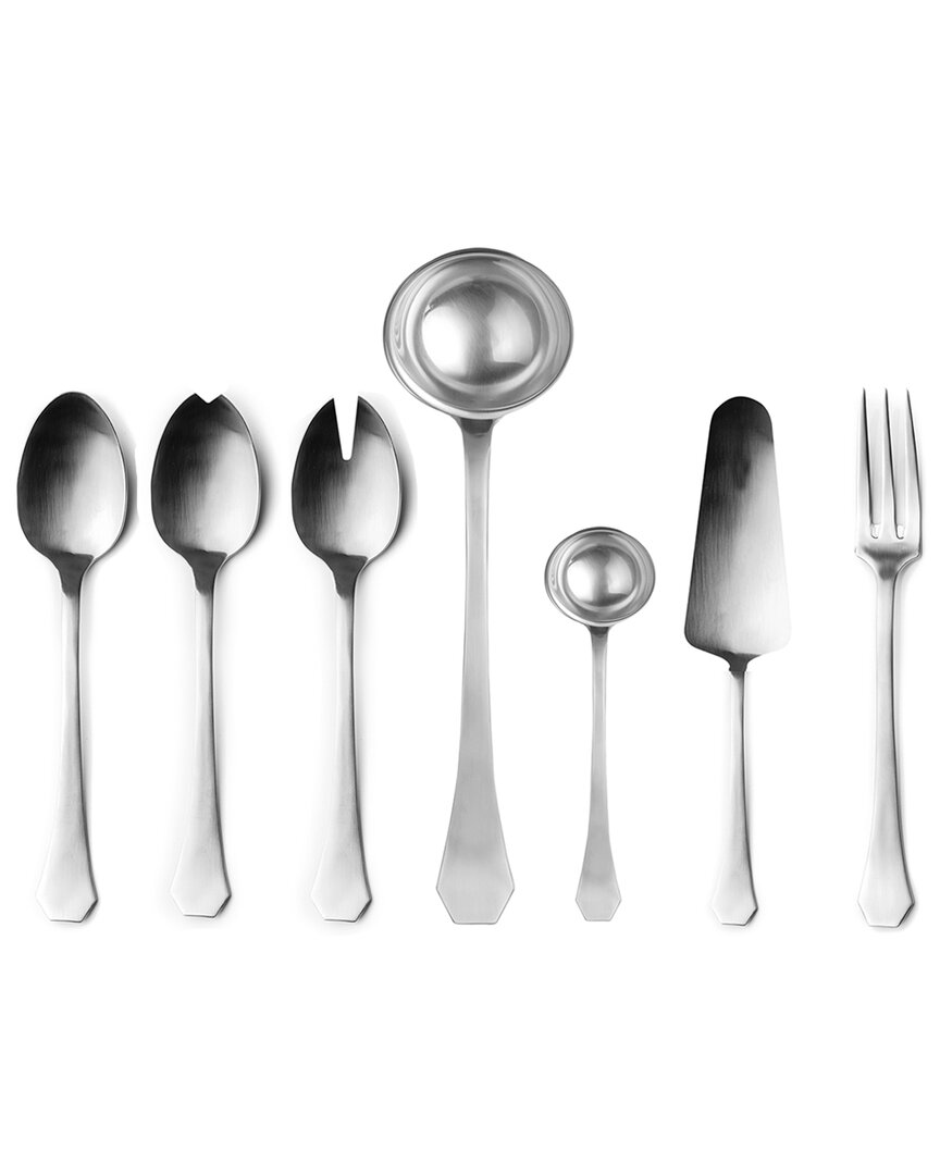 Mepra Moretto Ice 7pc Serving Set