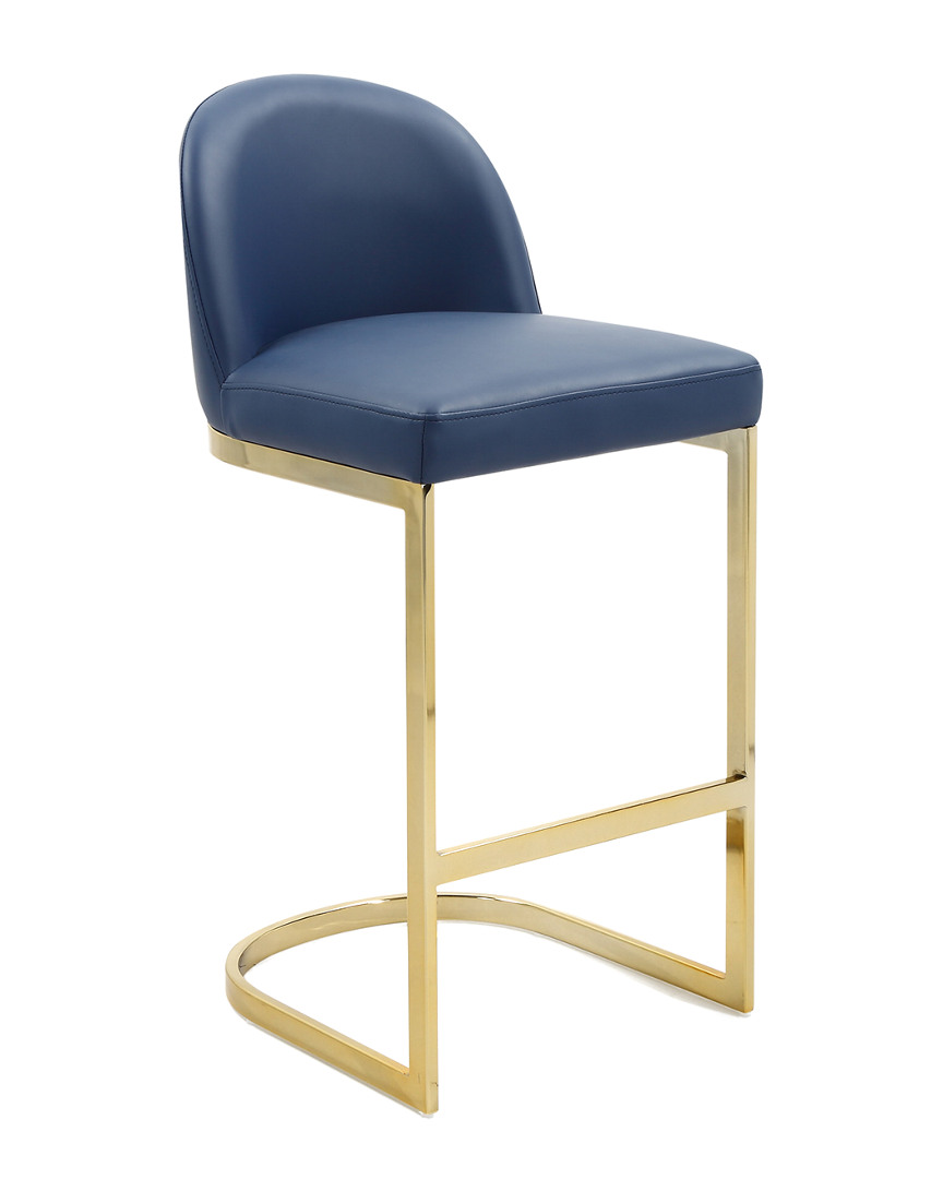 Shop Chic Home Xander Navy Counter Stool