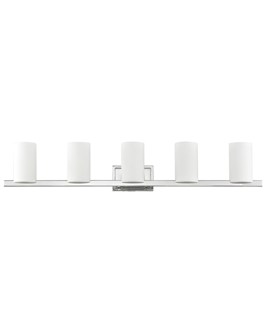 Livex Lighting Astoria 5-light Polished Chrome Bath-light