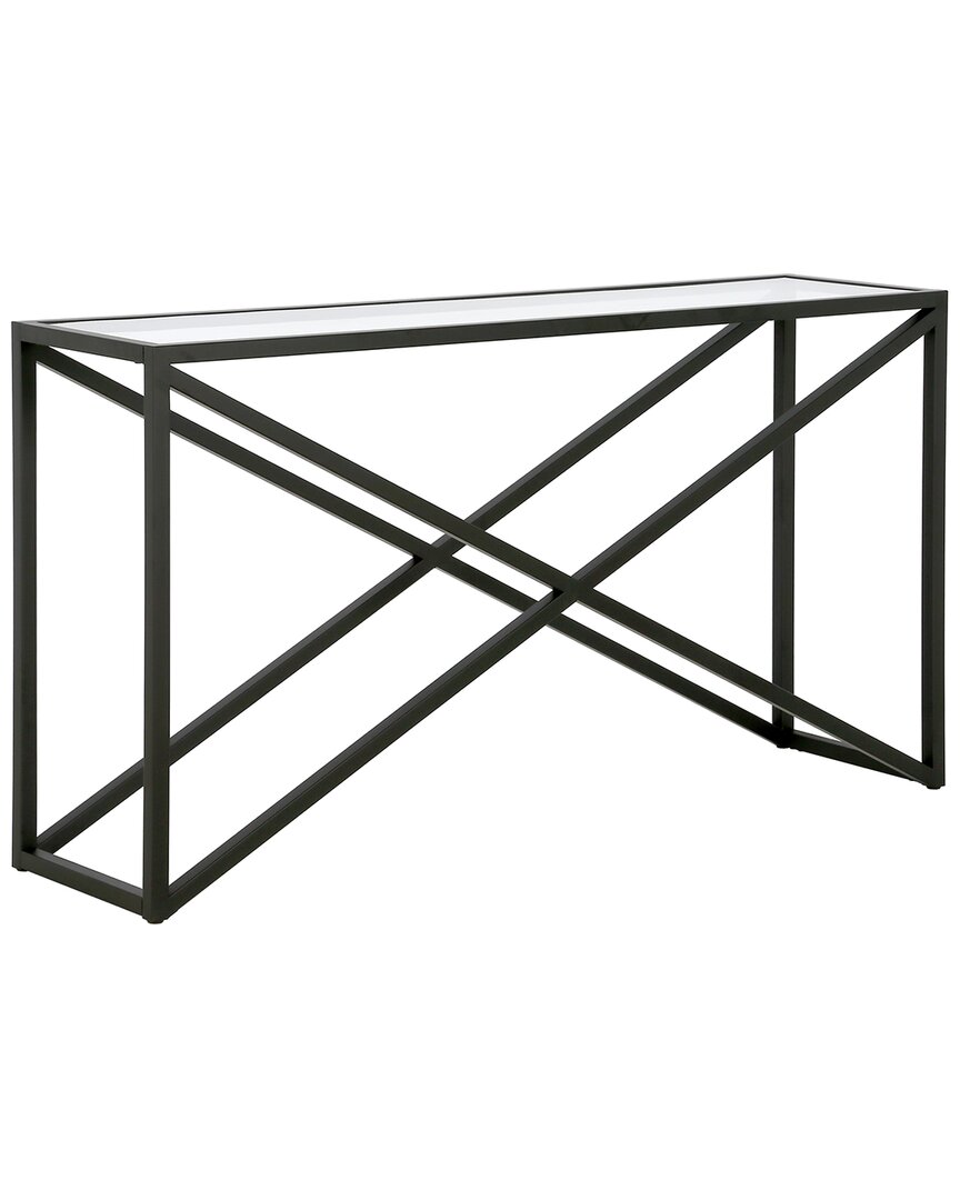 Abraham + Ivy Calix 55in Blackened Bronze Finish Console Table