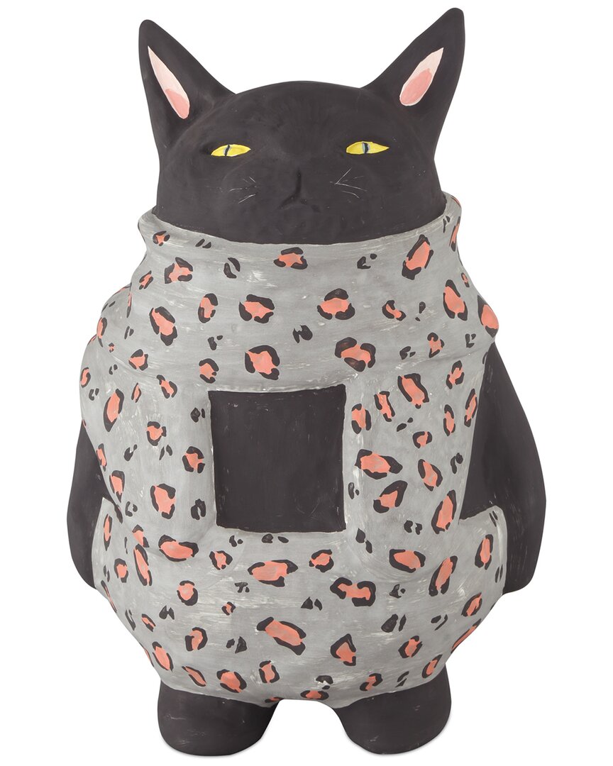Currey & Company Feline Object In Black