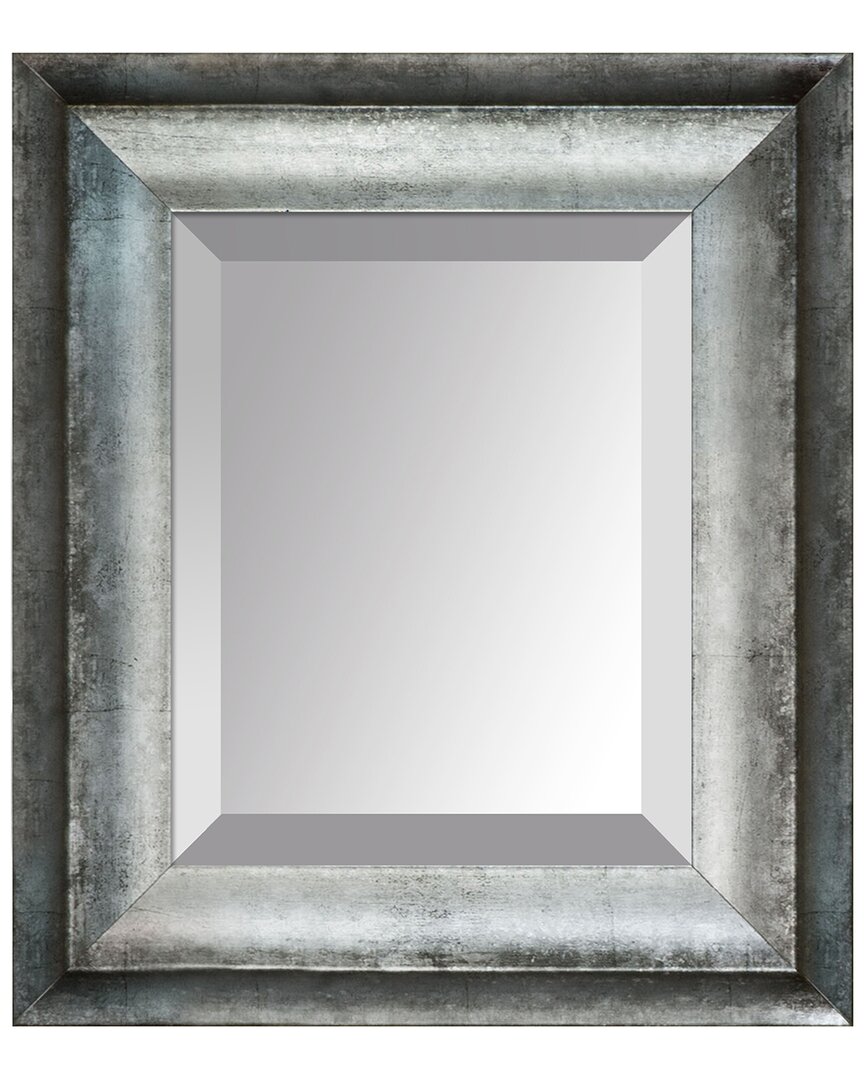 Overstock Art La Pastiche Verona Braid Wall Mirror In Silver