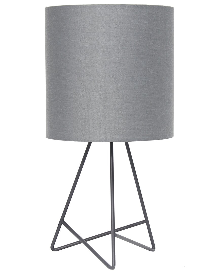 LALIA HOME LALIA HOME 14IN DOWN TO THE WIRE TABLE LAMP WITH LED BULB INCLUDED