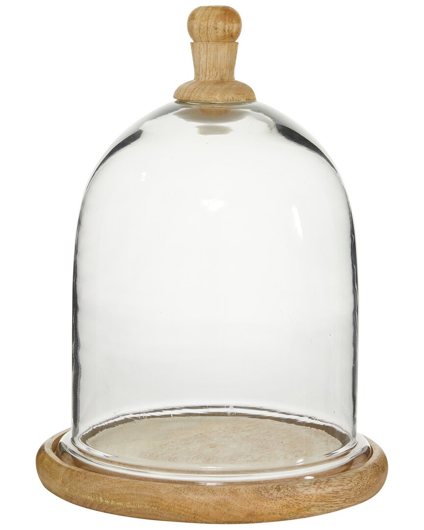 Peyton Lane Cake Stand With Lid In Clear