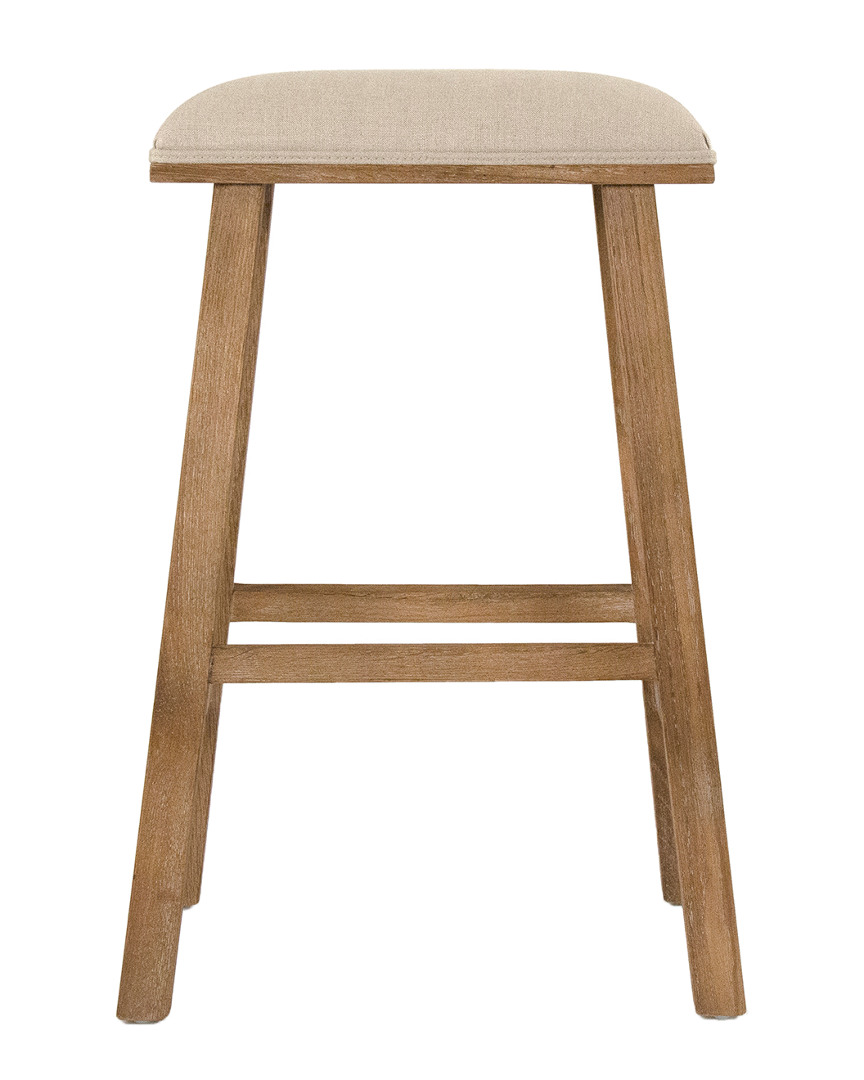Zentique Jocelyn Bar Stool In Brown