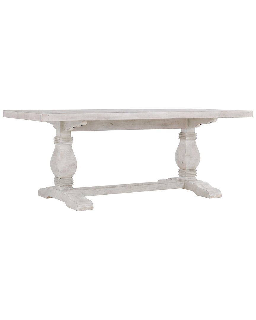 Kosas Home Quincy 94in Dining Table In Ivory