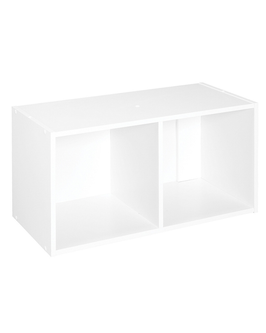 Closetmaid Cubeicals Stack Or Mount 2-cube Organizer In Nocolor