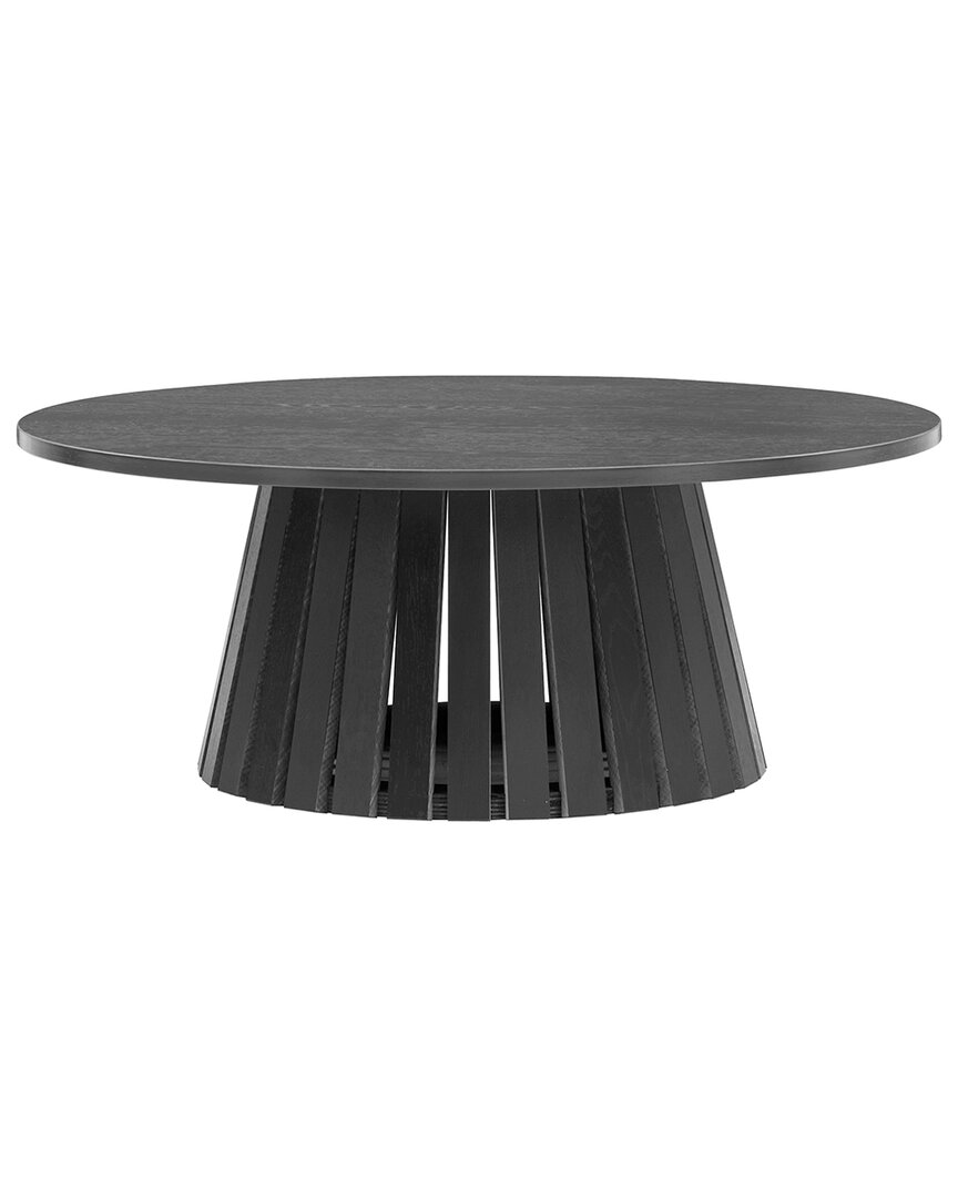 Manhattan Comfort Modern Layla 35.4in Coffee Table In Black