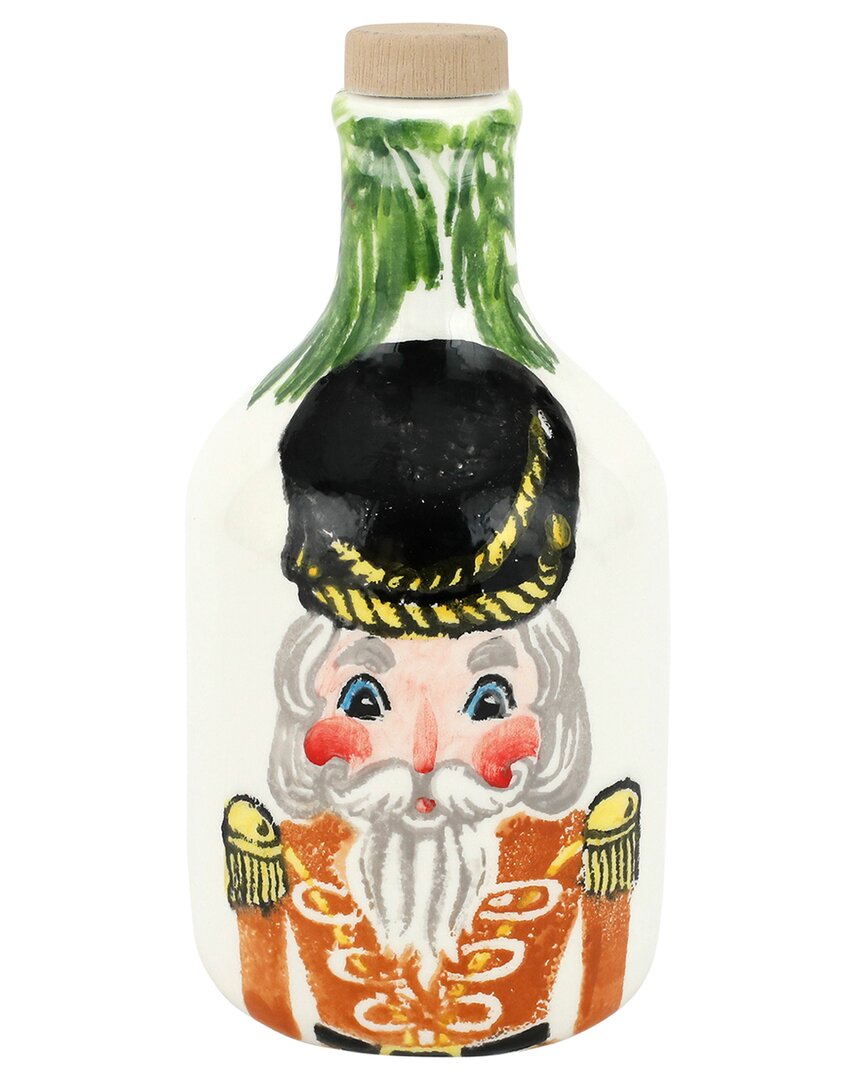 Shop Vietri Nutcrackers Olive Oil Bottle With $8 Credit In Multicolor