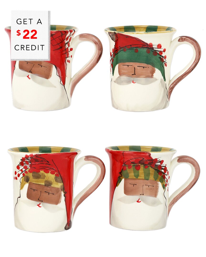 Vietri Old St. Nick Mug In Multi
