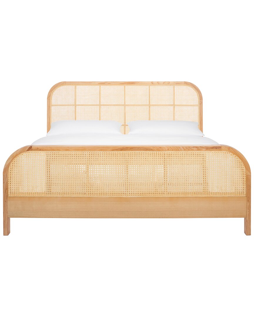 Safavieh Couture Mcallister Cane Bed In Brown