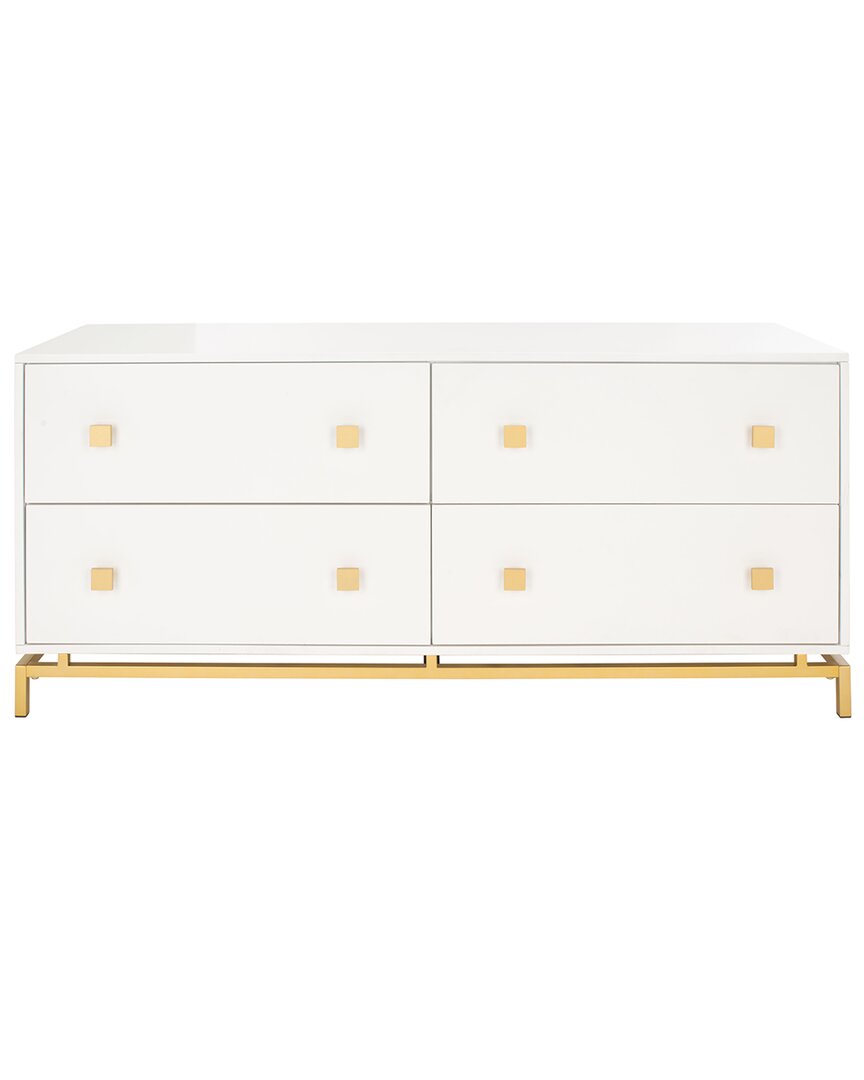 Safavieh Couture Claudette 4-drawer Dresser In White