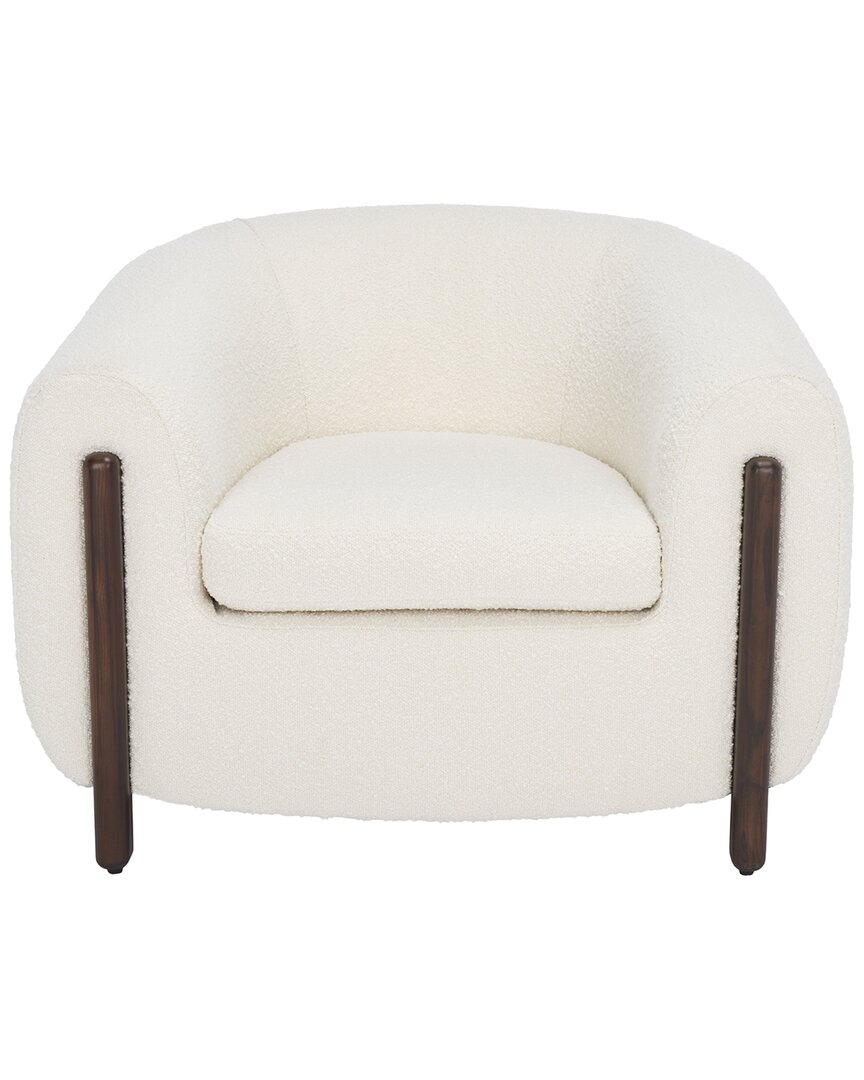 SAFAVIEH COUTURE SAFAVIEH COUTURE WESTLEY BARREL BACK ACCENT CHAIR