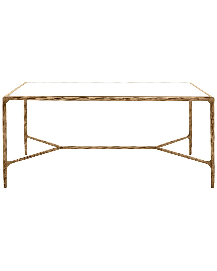 Safavieh Couture Jessa Metal Coffee Table In Brass