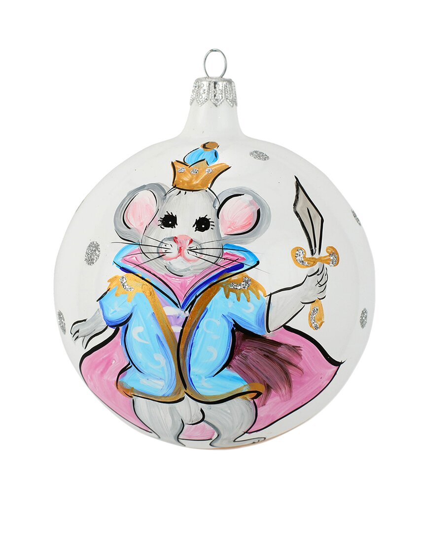 Vietri Nutcrackers Mouse King Ornament In Multicolor