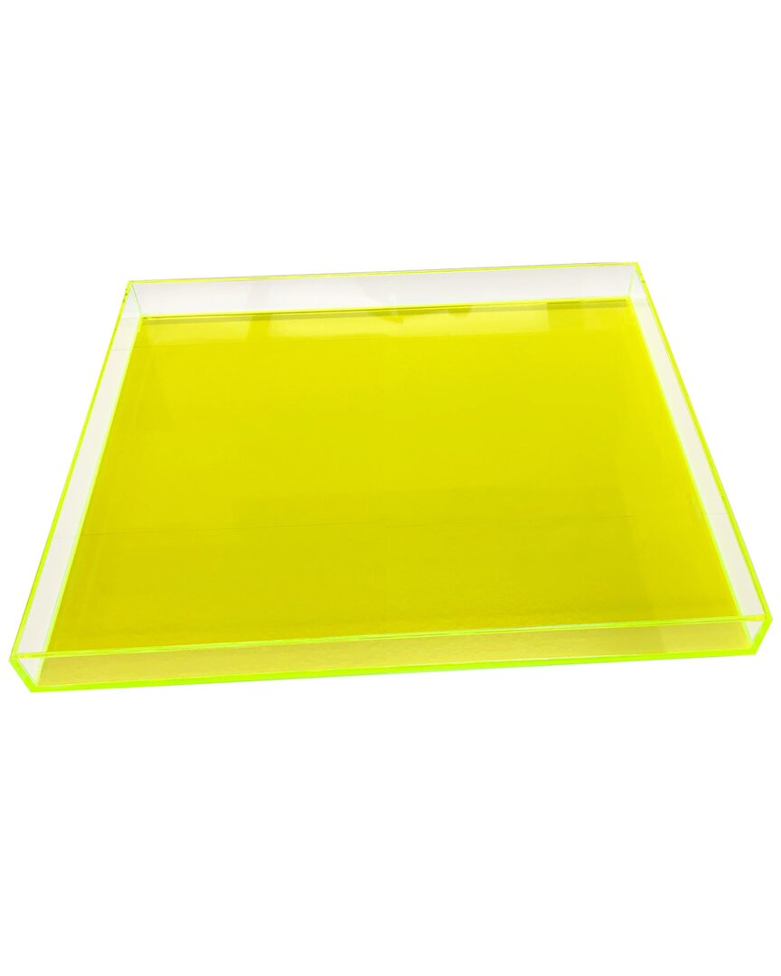 R16 Large Tray In Yellow