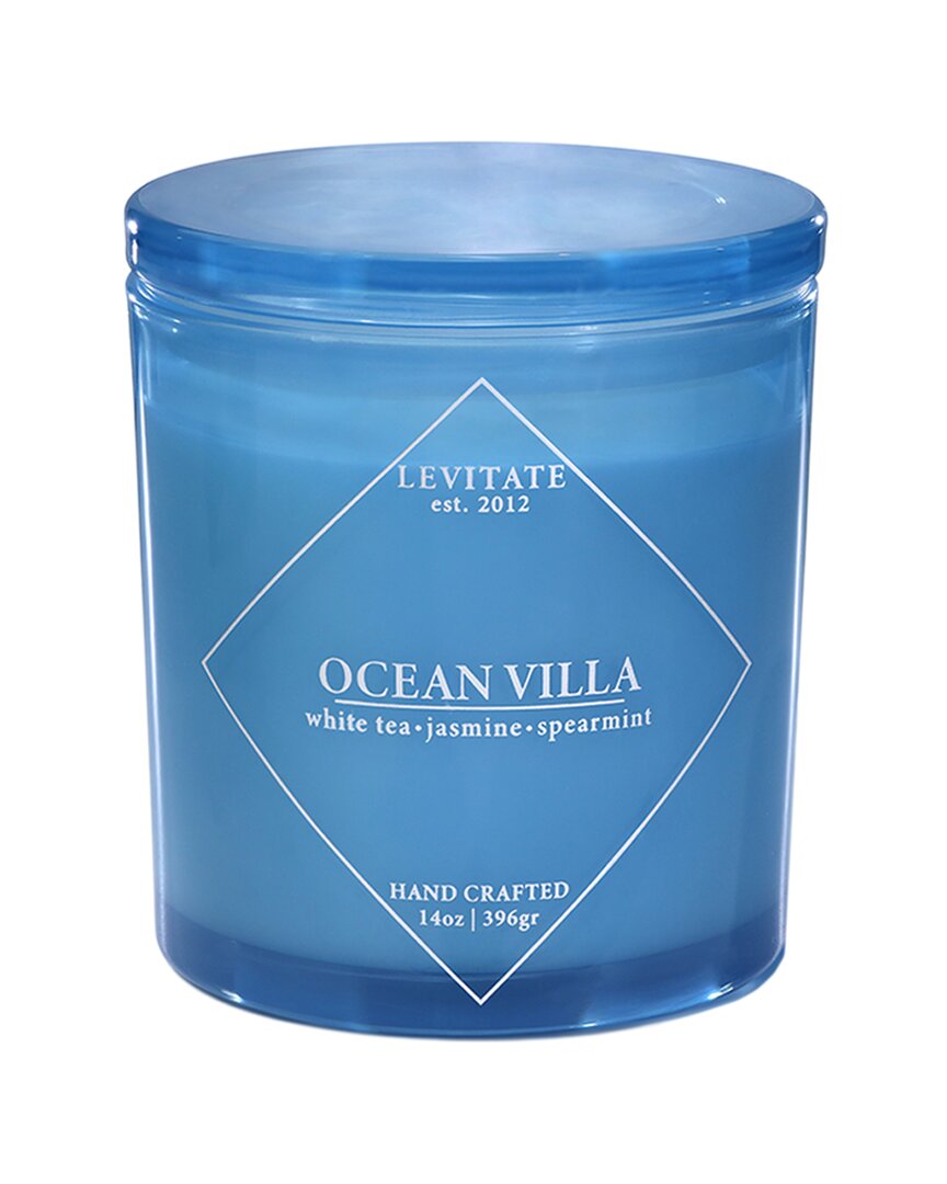 Levitate Candles Timeless/ocean Villa 14oz Candle In Blue