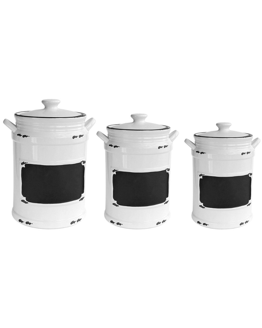 Jay Imports Jay Import Vintage Set Of 3 Canisters