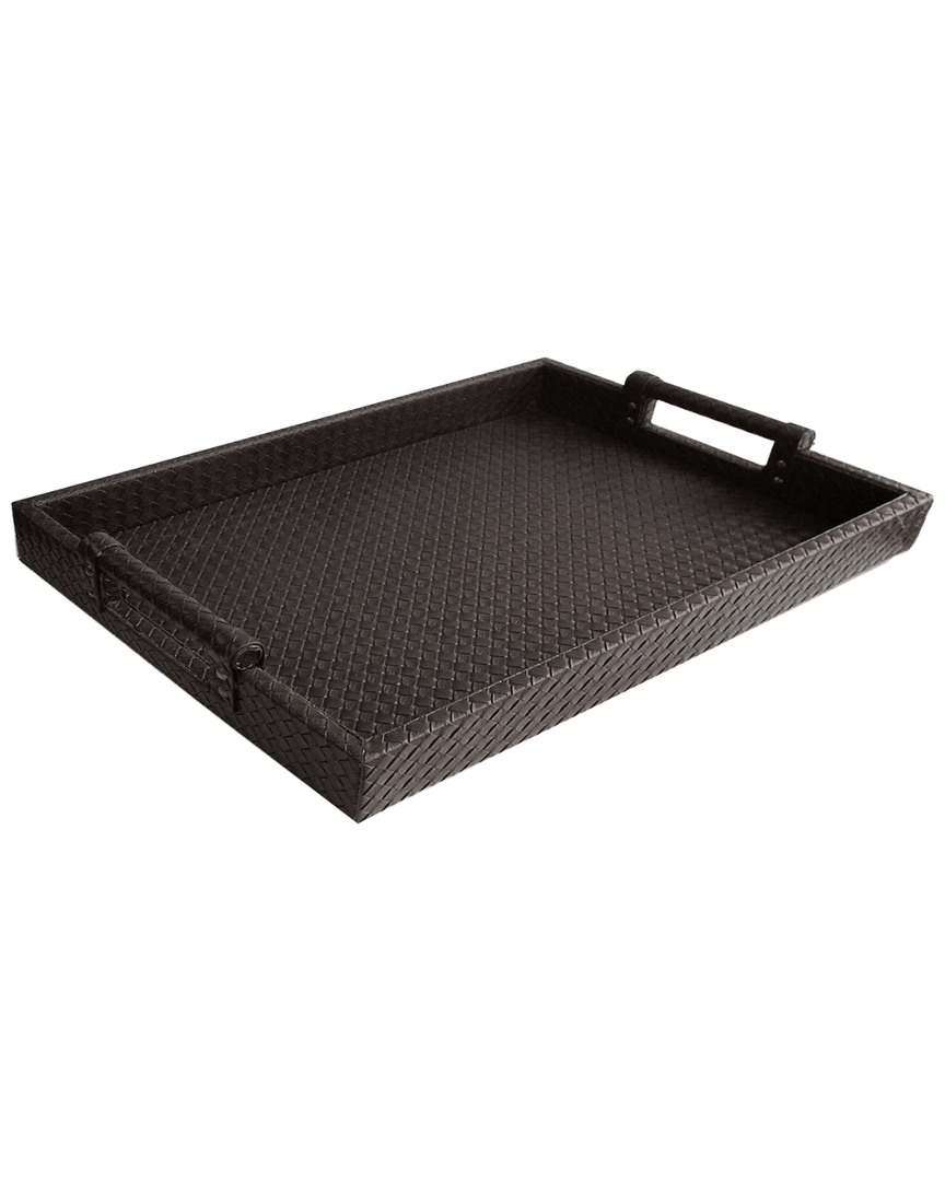 Jay Imports Jay Import Leather Tray