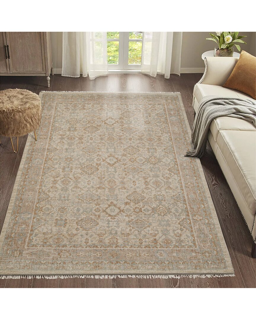 Obeetee Palace Wool Rug In Sand