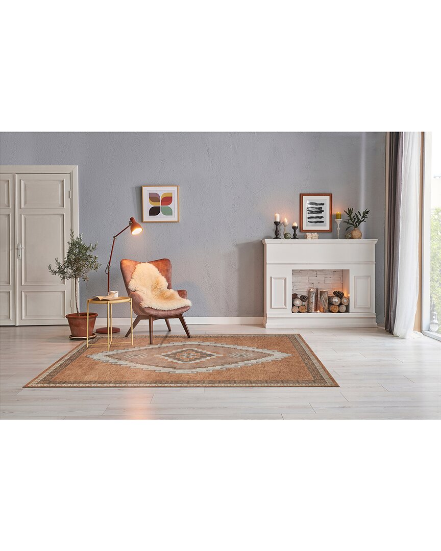 Obeetee Reverie Wool Rug In Brown