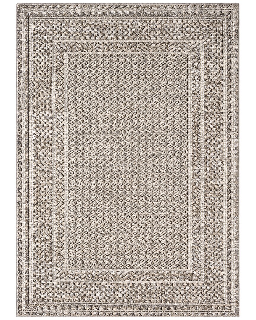 Obeetee Flatweave Resort Rug In Neutral