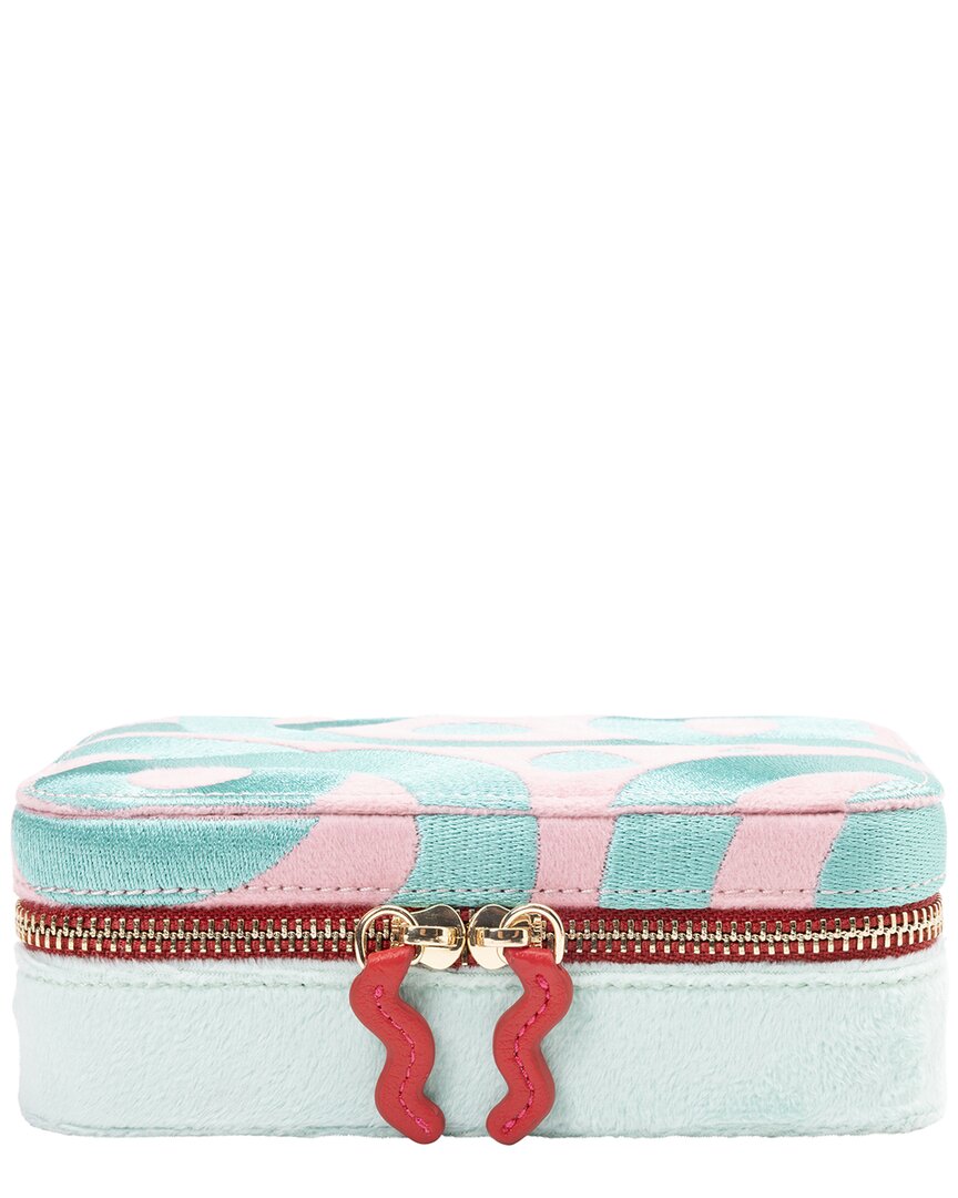 Wolf 1834 Bea Bongiasca Travel Zip Case In Multi