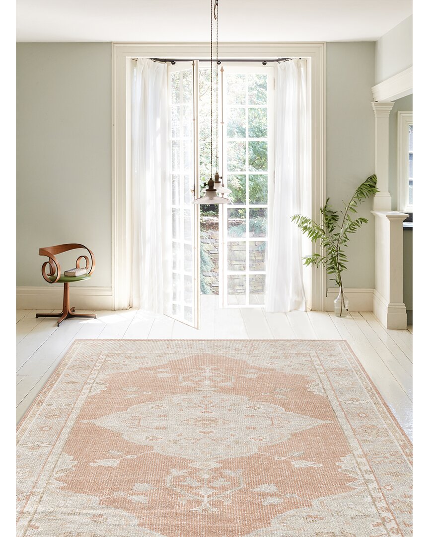 Obeetee Tuscany Wool Rug In Pink