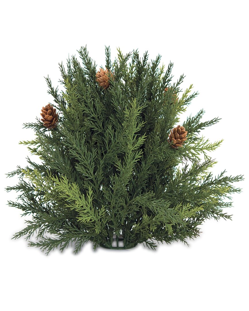 Melrose International Arborvitae Half Orb In Green